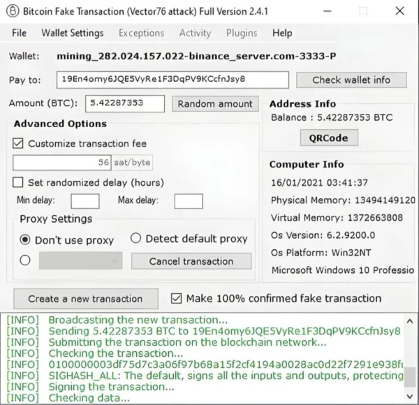 FlashGen (BTC Generator) Basic